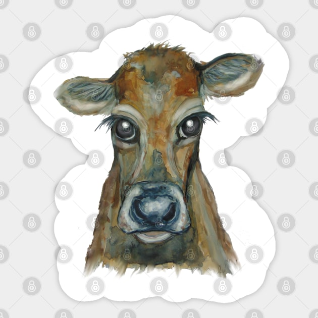 little calf Sticker by msmart